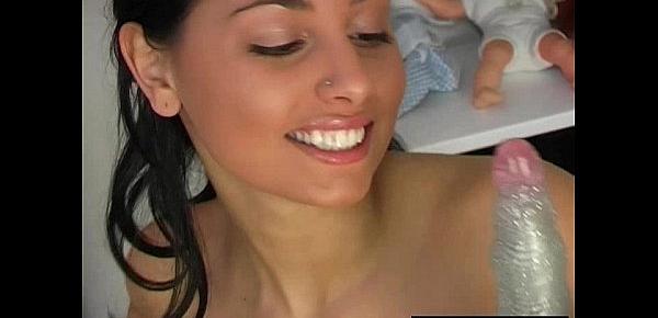  Teen Dominique toy pussy hard